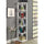 Omega 5 Tier Corner Bookcase - Convience Concept, Inc.