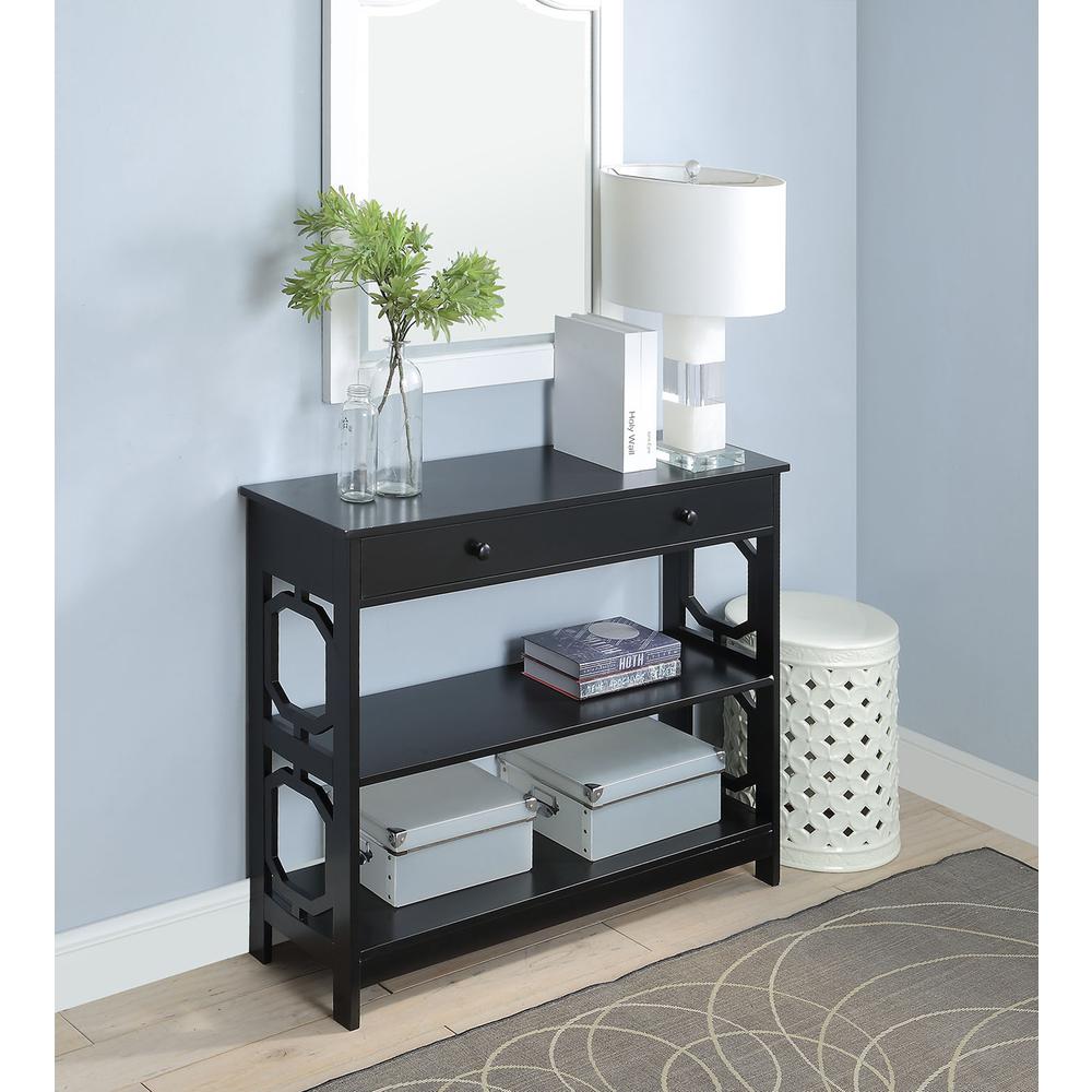 Omega 1 Drawer Console Table - Convience Concept, Inc.