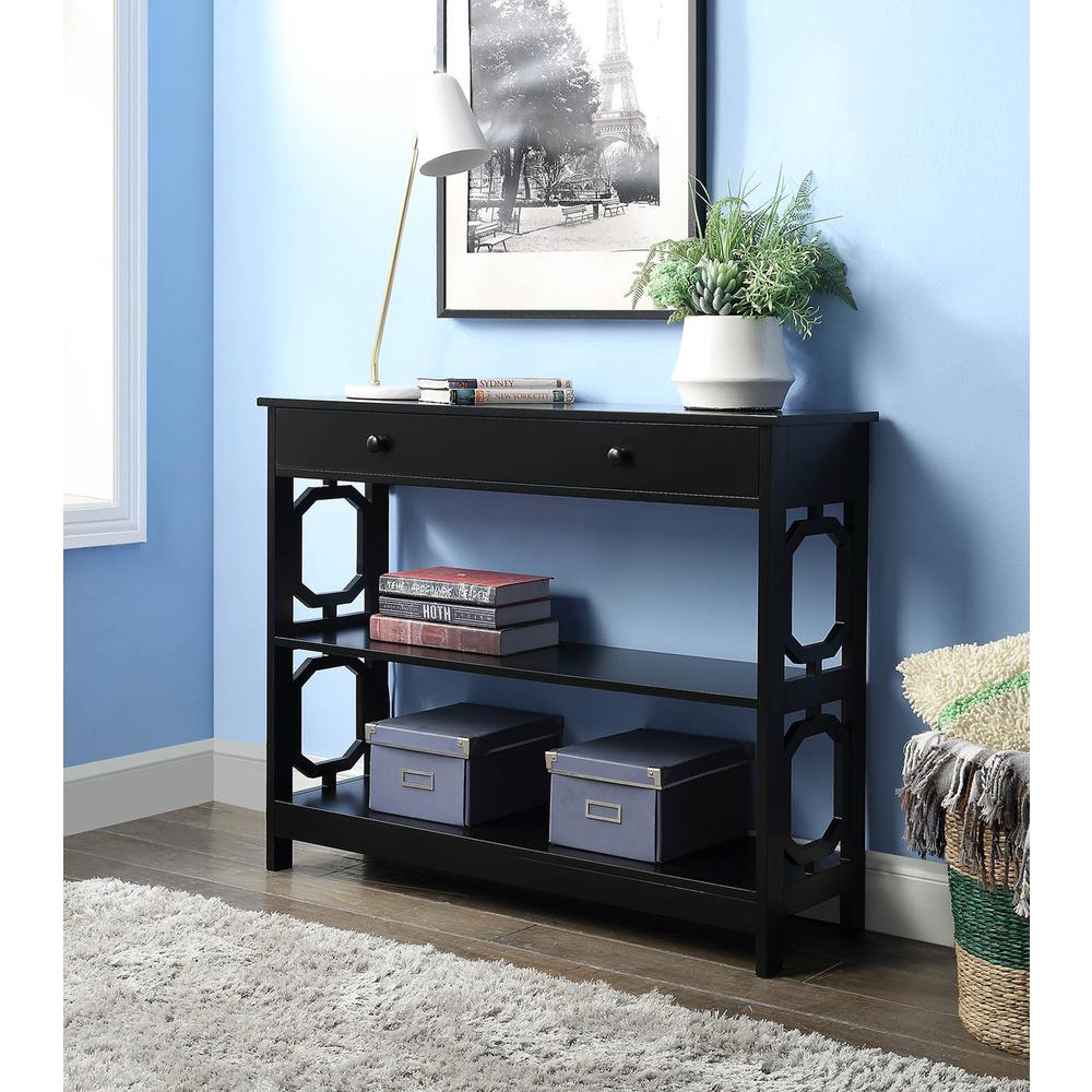 Omega 1 Drawer Console Table - Convience Concept, Inc.