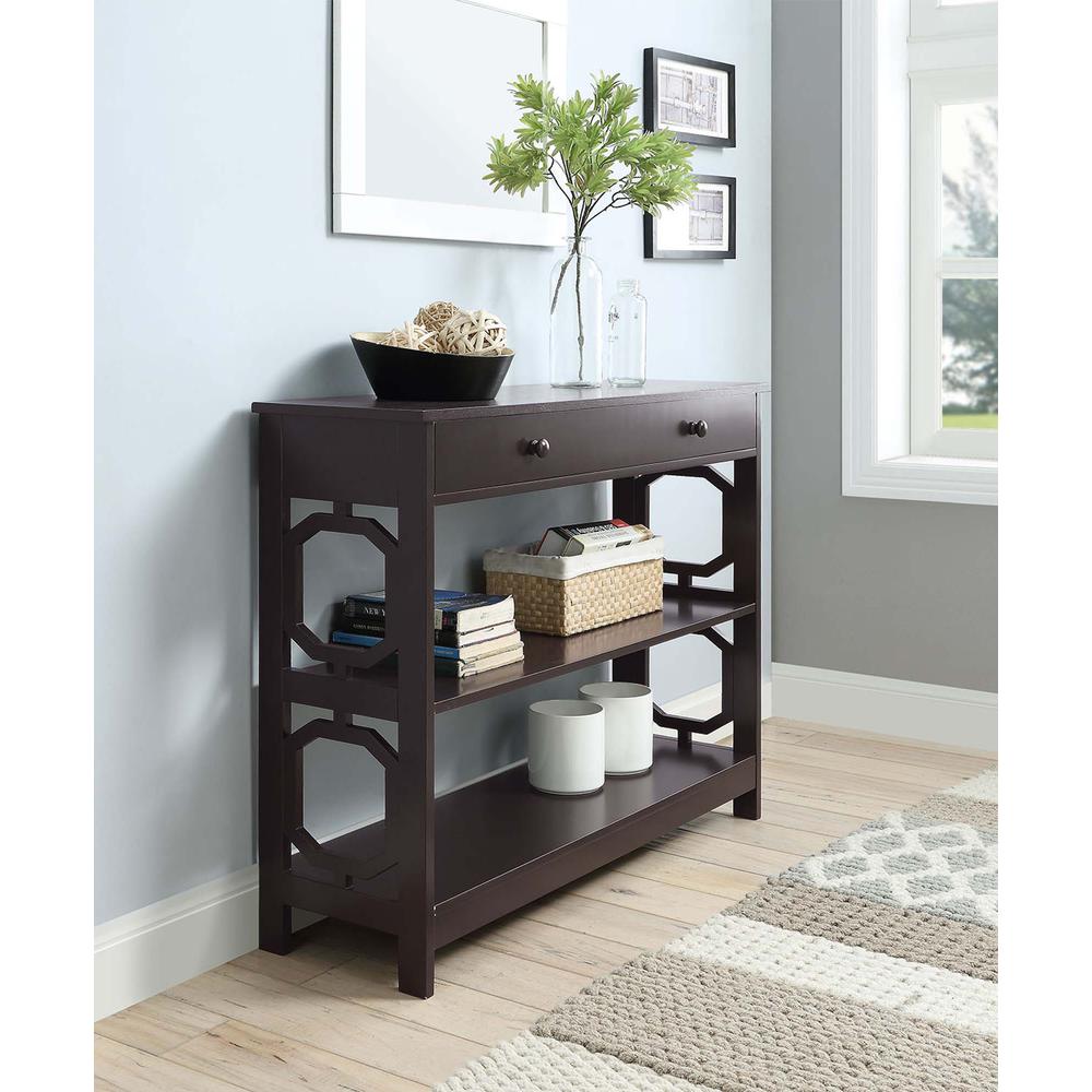 Omega 1 Drawer Console Table - Convience Concept, Inc.