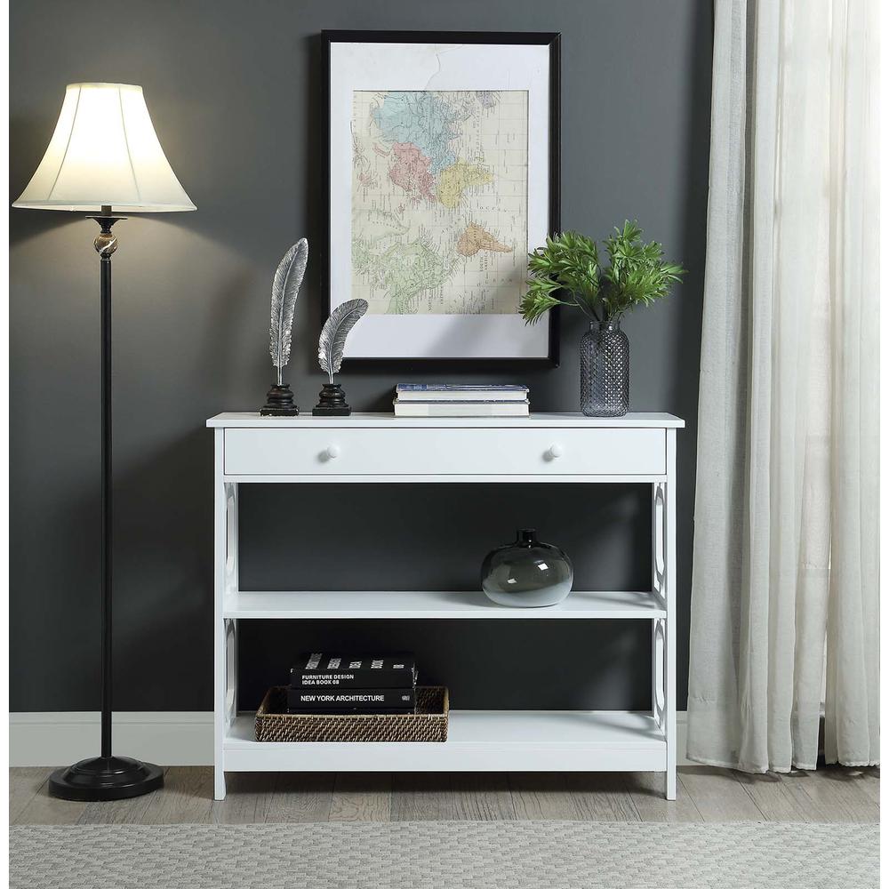 Omega 1 Drawer Console Table - Convience Concept, Inc.