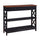 Oxford 1 Drawer Console Table with Shelves - Convience Concept, Inc.