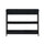 Town Square 1 Drawer Console Table, Black - Convenience Concepts