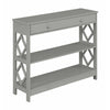 Diamond 1 Drawer Console Table - Convience Concept, Inc.