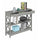 Diamond 1 Drawer Console Table - Convience Concept, Inc.