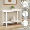 Ledgewood Entryway Hall Console Table with Shelf - Convience Concept, Inc.