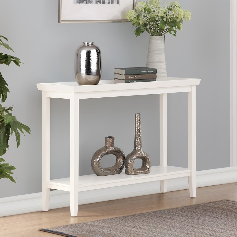Ledgewood Entryway Hall Console Table with Shelf - Convience Concept, Inc.