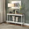 French Country Console Table with Drawer and Shelf - Convience Concept, Inc.