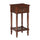 French Country Khloe 1 Drawer Accent Table with Shelf - Convenience Concepts