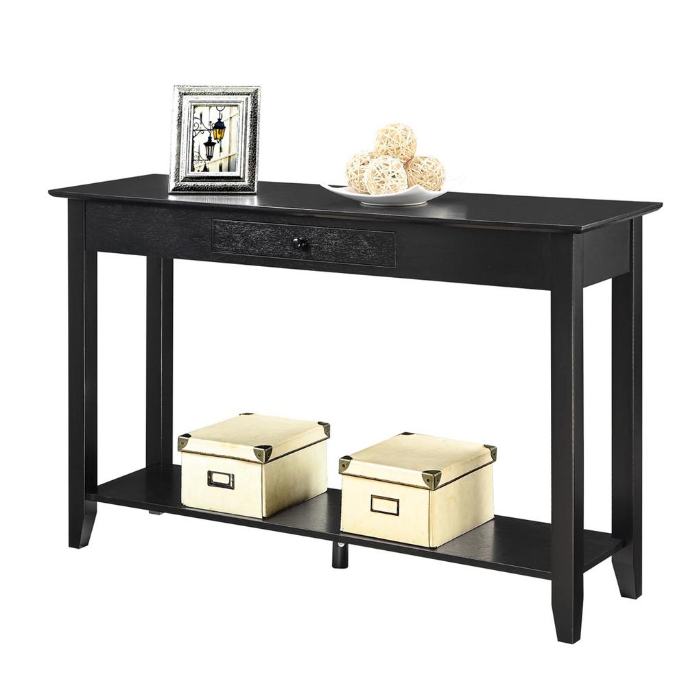 American Heritage Console Table with Drawer - Convience Concept, Inc.