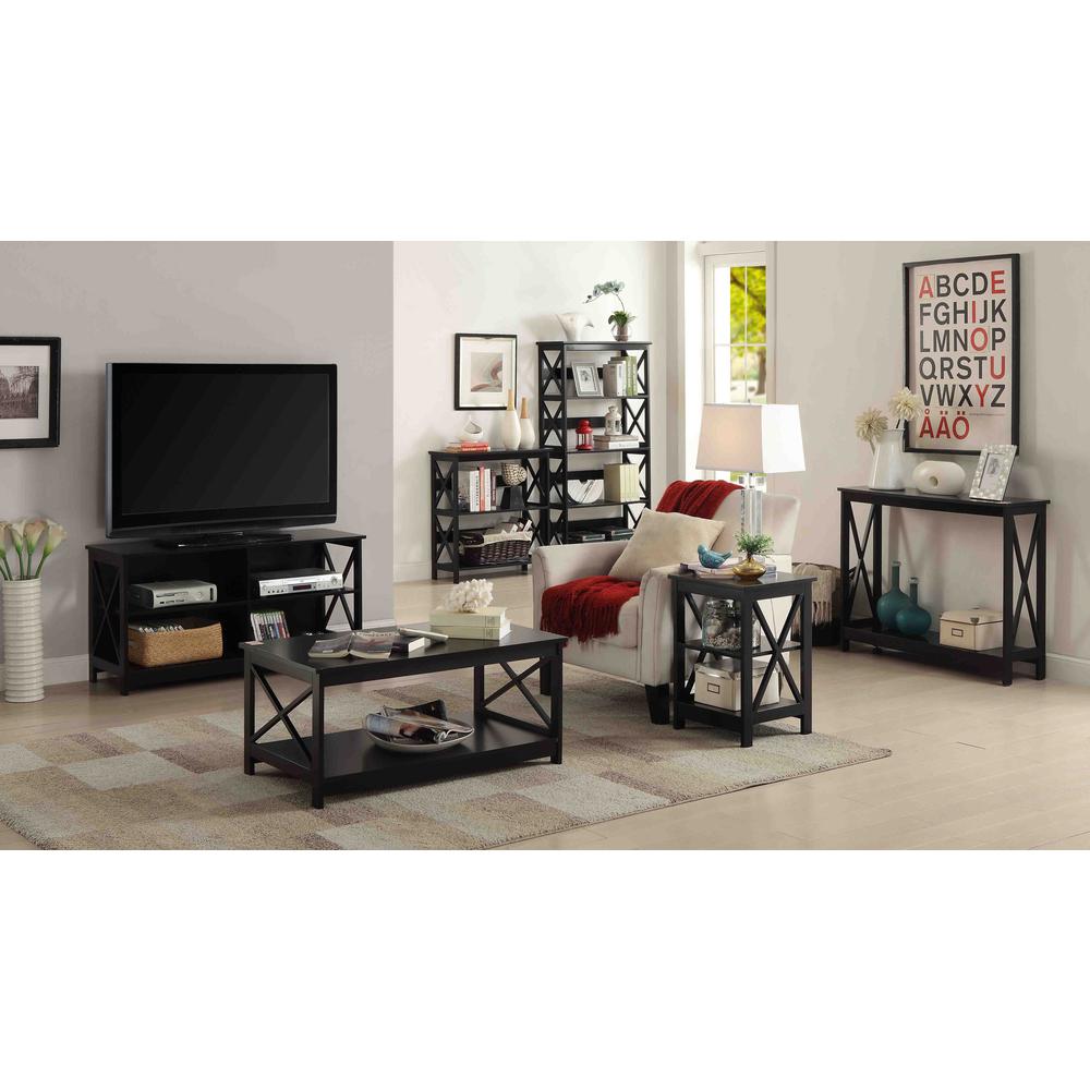 Oxford 5 Tier Bookcase with Drawer - Convience Concept, Inc.
