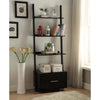 American Heritage Ladder Bookcase with File Drawer - Convience Concept, Inc.