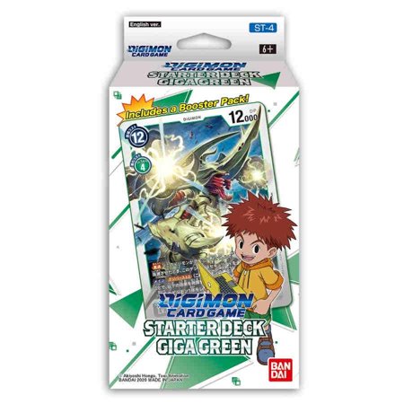Digimon Card Game: Starter Deck - Giga Green ST-4 for Merchandise