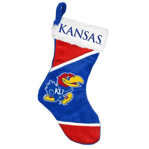 Kansas Jayhawks Holiday Stocking - Colorblock 2014 -