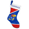 Kansas Jayhawks Holiday Stocking - Colorblock 2014 -