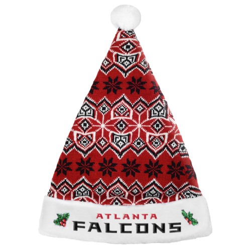 Atlanta Falcons Knit Santa Hat - 2015 -
