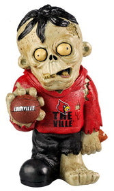 Louisville Cardinals Zombie Figurine - Thematic w/Football -