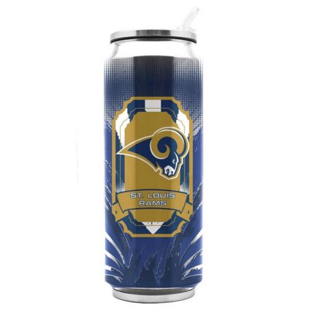 St. Louis Rams Thermo Can Stainless Steel 16.9oz CO -