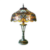 ALESSANDRA Tiffany-style 2 Light Victorian Table Lamp 17'' Shade - CHLOE Lighting