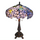 Tiffany-style 2 Light Wisteria Table Lamp 16'' Shade - CHLOE Lighting