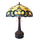 DOUTZEN Tiffany-style 2 Light Victorian Table Lamp 18'' Shade - CHLOE Lighting