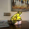 CHLOE Lighting NAVEEN Tiffany-Style Animal Stained Glass Accent Lamp 9.5'' Height