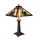 TAITE Tiffany-style 2 Light Mission Table Lamp 16'' Shade - CHLOE Lighting