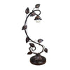 CHLOE Lighting SERENITY Victorian Tiffany-style Dark Bronze 1 Light Table Lamp 8 '' Wide