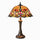 BERTRAM Tiffany-style 2 Light Victorian Table Lamp 18'' Shade - CHLOE Lighting