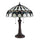CLAUDE Tiffany-style 2 Light Victorian Table Lamp 17'' Shade - CHLOE Lighting