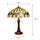 CLAUDE Tiffany-style 2 Light Victorian Table Lamp 17'' Shade - CHLOE Lighting