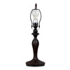 CHLOE Lighting SERENITY Tiffany-style Victorian Dark Bronze 1 Light Table Lamp 12'' Shade
