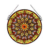 CHLOE Lighting ARABELLA Tiffany-Style Victorian Stained Glass Window Panel 26'' Width