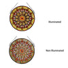 CHLOE Lighting ARABELLA Tiffany-Style Victorian Stained Glass Window Panel 26'' Width