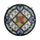 CHLOE Lighting ENCHANTED Tiffany-Style Floral Stained Glass Window Panel 25'' Height
