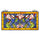 CHLOE Lighting ORIENTAL Tiffany-Style Floral Stained Glass Window Panel 34'' Wide