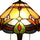CHLOE Lighting HOWARD Tiffany-style 2 Light Table Lamp 16'' Shade