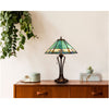 Hyland Geometric Style 2-Light Table Lamp 18'' Shade - CHLOE Lighting