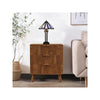 Retro-Style Stained Glass 2-Light Table Lamp 18'' Shade - CHLOE Lighting