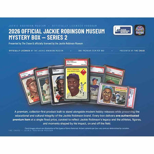 The Chase Store, Llc -  Jackie Robinson Museum - 2026 Official Jackie Robinson Museum Mystery Box Series 2 Pre-Order