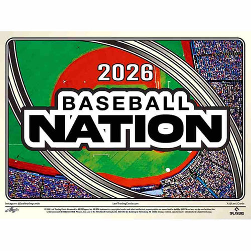 Leaf Trading Cards -  Nation - 2026 Leaf Baseball Nation Hobby Pre-Order