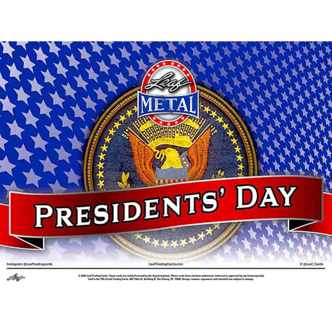 Leaf Trading Cards -  Metal - 2026 Leaf Metal President's Day Hobby Pre-Order