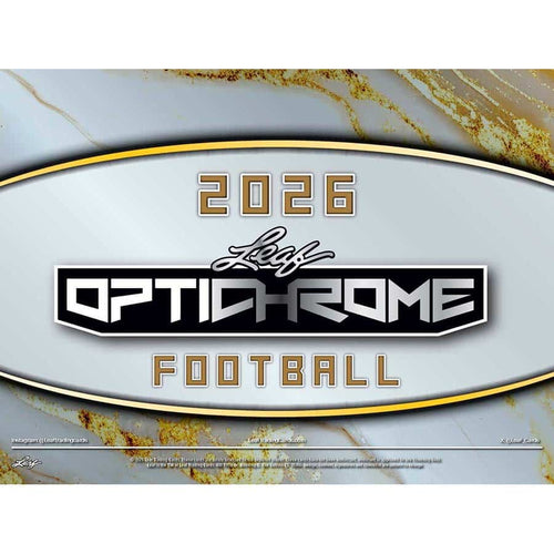Leaf Trading Cards -  Optichrome - 2026 Leaf Optichrome Football Jumbo