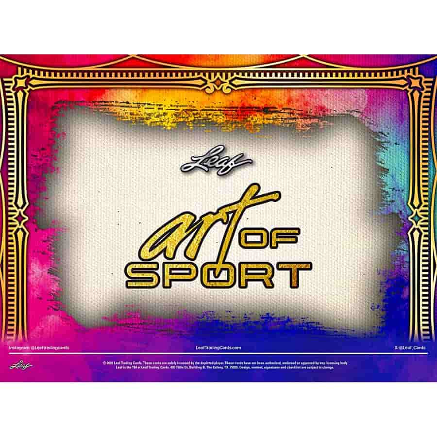 Leaf Trading Cards -  Art Of Sports - 2026 Leaf Art Of Sport Hobby Pre-Order