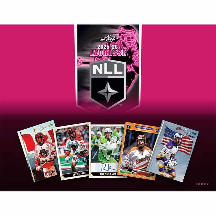 Leaf Trading Cards -  Leaf - 25-26 Leaf National Lacrosse League Hobby Pre-Order