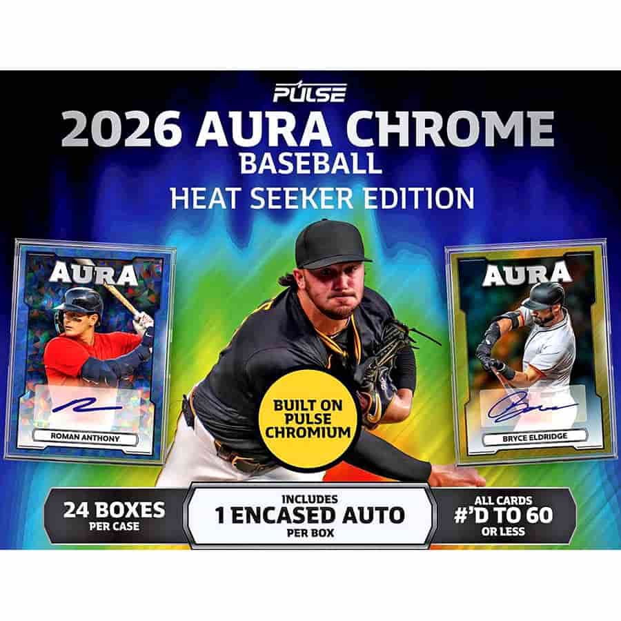 Pulse Trading Cards -  Aura - 2026 Pulse Aura Chrome Baseball Heat Seeker Edition Pre-Order