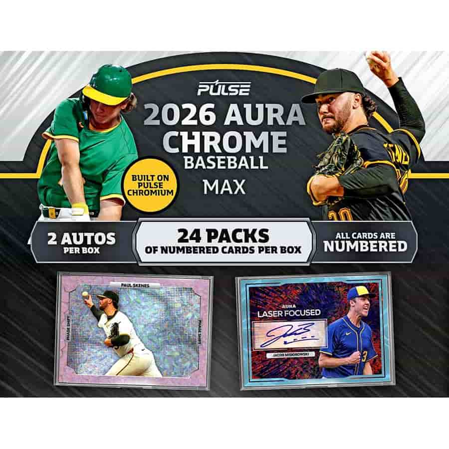 Pulse Trading Cards -  Aura - 2026 Pulse Aura Chrome Baseball Max Pre-Order