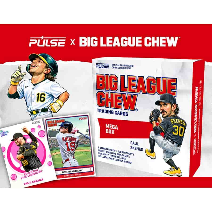 Pulse Trading Cards -  Big League Chew - 2026 Pulse Big League Chew Baseball Mega Box Pre-Order