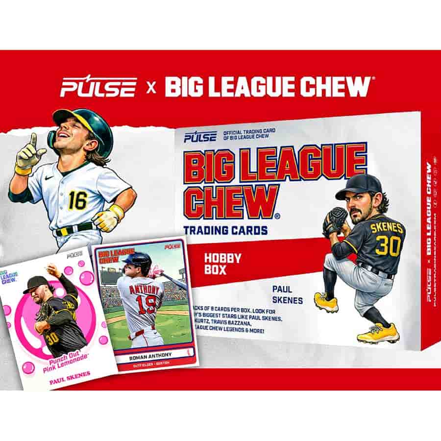 Pulse Trading Cards -  Big League Chew - 2026 Pulse Big League Chew Baseball Hobby Box Pre-Order