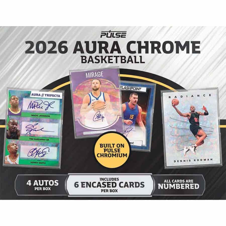 Pulse Trading Cards -  Aura - 2026 Pulse Aura Chrome Basketball Hobby Pre-Order